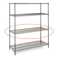 ABC C2448K Centaur K Series Shelf, Green, Wire - 24" x 48"