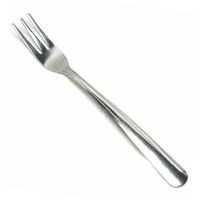 ABC DO-07 Medium Weight Dominion Cocktail Fork, 18/0
Stainless Steel - 6-1/4"