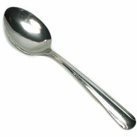ABC DO-03 Medium Weight Dominion Dessert Spoon, 18/0
Stainless Steel - 7"