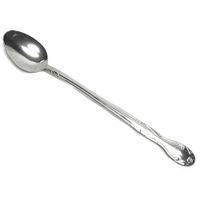 ABC FLO04 Linda Iced Teaspoon, 18/0 Stainless Steel - 8"