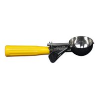ABC NID-20 Ice Cream Disher, Yellow, Stainless Steel,
Plastic - 2 oz