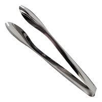ABC LUN-06 Medium Serving Tongs, 18/8 Stainless Steel -
9-1/2"