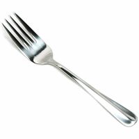 ABC PAR-16 Baguette European Table Fork, 18/0 Stainless
Steel - 8-1/2"