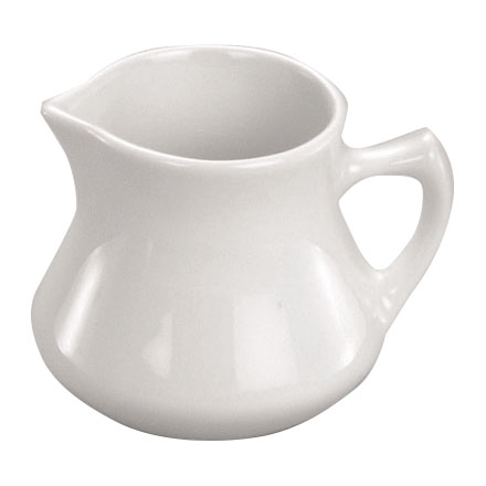 CREAMER 4.5 OZ CHINA WHITE (2)
