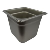 ABC AST-1606 Steam Table Food Pan, Stainless Steel, 1/6
Sixth Size - 7" x 6-1/4" x 6" - 4 qt, 22 Gauge