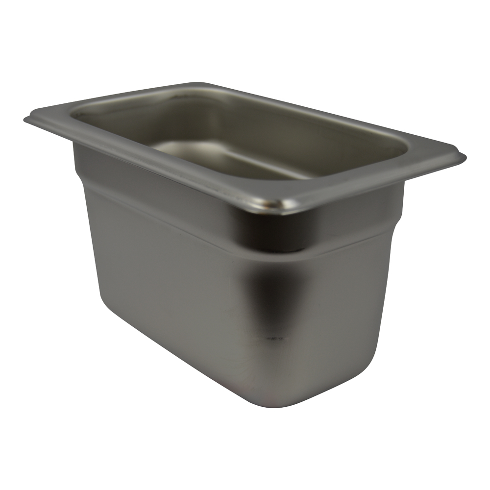 1/9 SIZE S/S PAN 4" DP(12)(AST