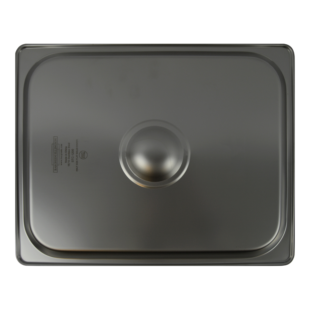 1/2 SZ FLAT LID (SOLID) (12)