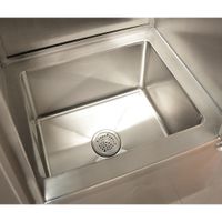 Advance Tabco 9-OPC-84 Cabinet W/Mop Sink, Stainless Steel -
25" x 22-5/8" x 84"