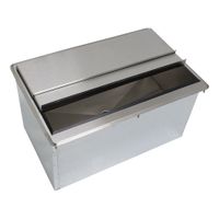 Advance Tabco D-24-IBL-X Drop-In Ice Bin, Stainless Steel -
21" x 18"