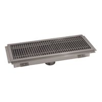 Advance Tabco FFTG-1248 Floor Trough, Fiberglass/Stainless
Steel - 48" x 12" x 4"