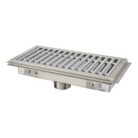 Advance Tabco FFTG-1236 Floor Trough, Fiberglass/Stainless
Steel - 36" x 12" x 4"