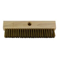 American Metalcraft 1597H Replacement Pizza Oven Brush,
Brass Bristles, Steel Scraper, Wood - 10"