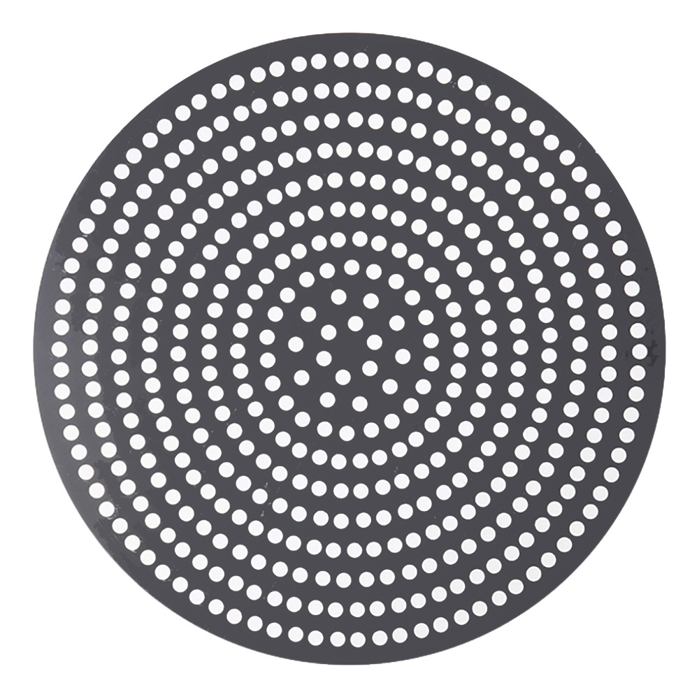 PIZZA DISK 9" PERFORATED ALUM