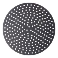 American Metalcraft 18914PHC Perforated Pizza Disk, Aluminum
W/Hard Coat - 14"