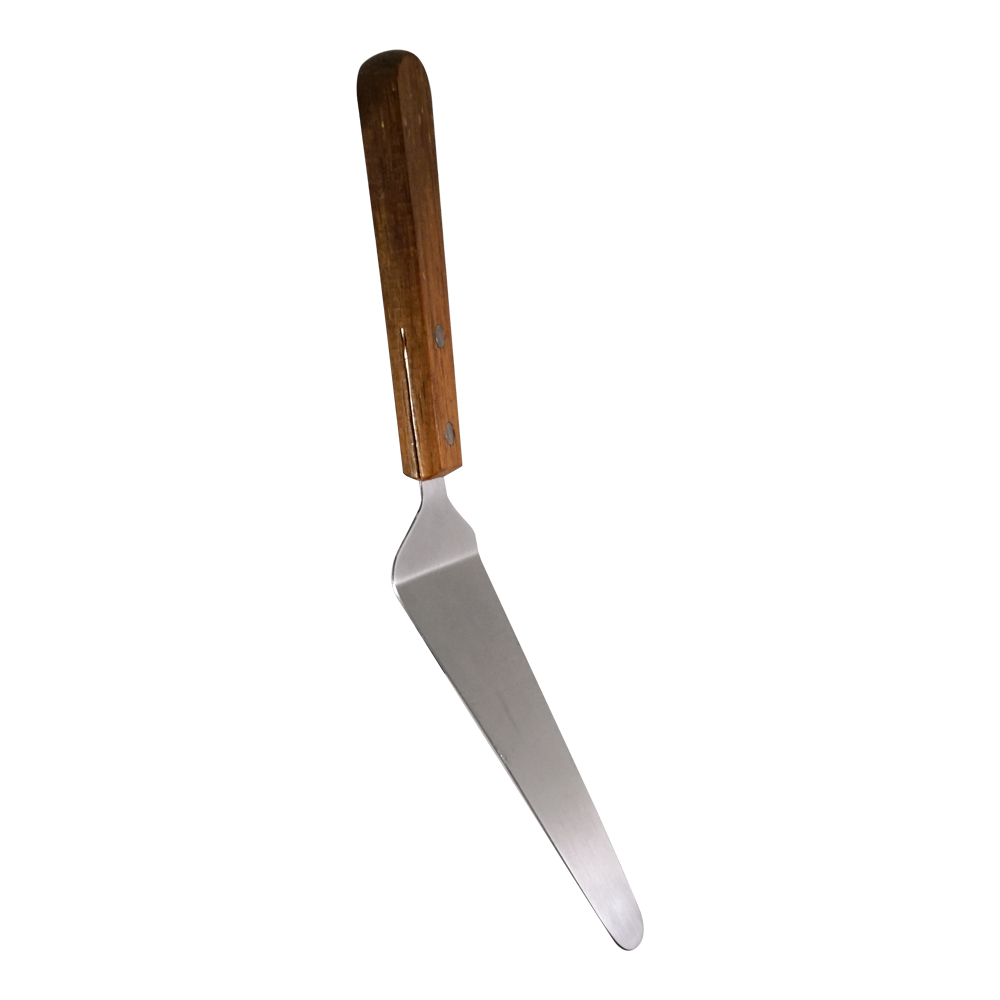 10.5"L PIE SERVER, WOOD HANDLE