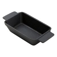 American Metalcraft CIPRT5336 Rectangular Baking Dish, Cast
Iron (W/Handles) - 9-1/2 oz