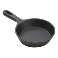 American Metalcraft CIS51 Mini Fry Pan, Cast Iron - 5",
0.145 Gauge