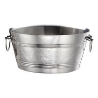 American Metalcraft DWBT185 Double-Wall Party Tub, Stainless
Steel - 29 qt; 18-1/2" x 9"