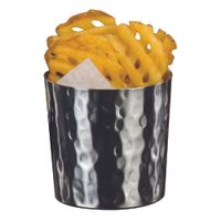 American Metalcraft FFHM37 Fry Cup, Stainless Steel,
Hammered - 14 oz