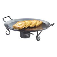 American Metalcraft GSS17 Griddle Stand, Black, Wrought Iron
- 17" x 4-1/4"