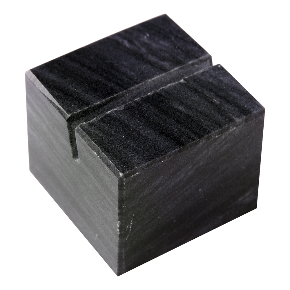 CARD HOLDER 1 1/4X1 MARBLE BLK