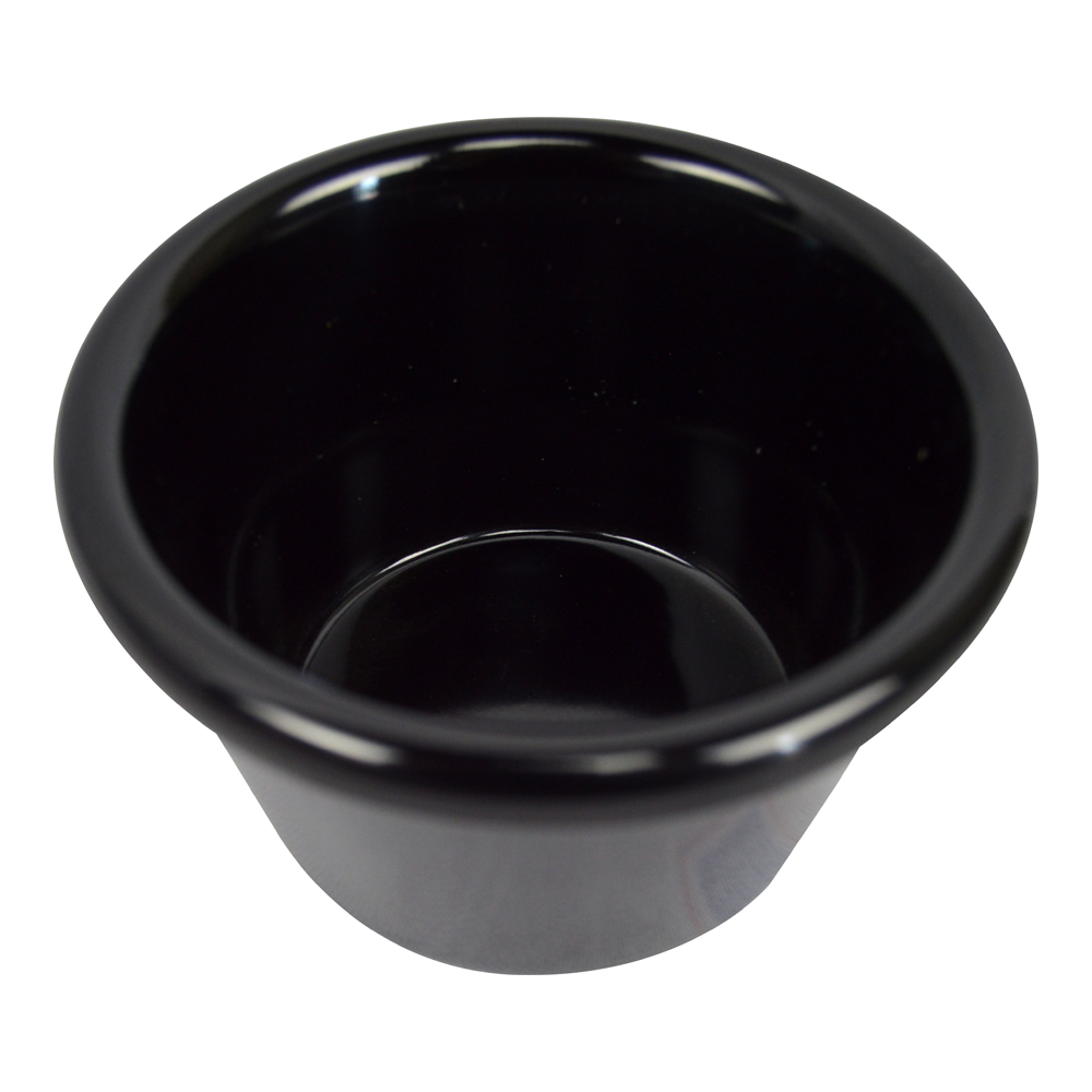 4 OZ SMOOTH RAMEKIN BLACK (72)