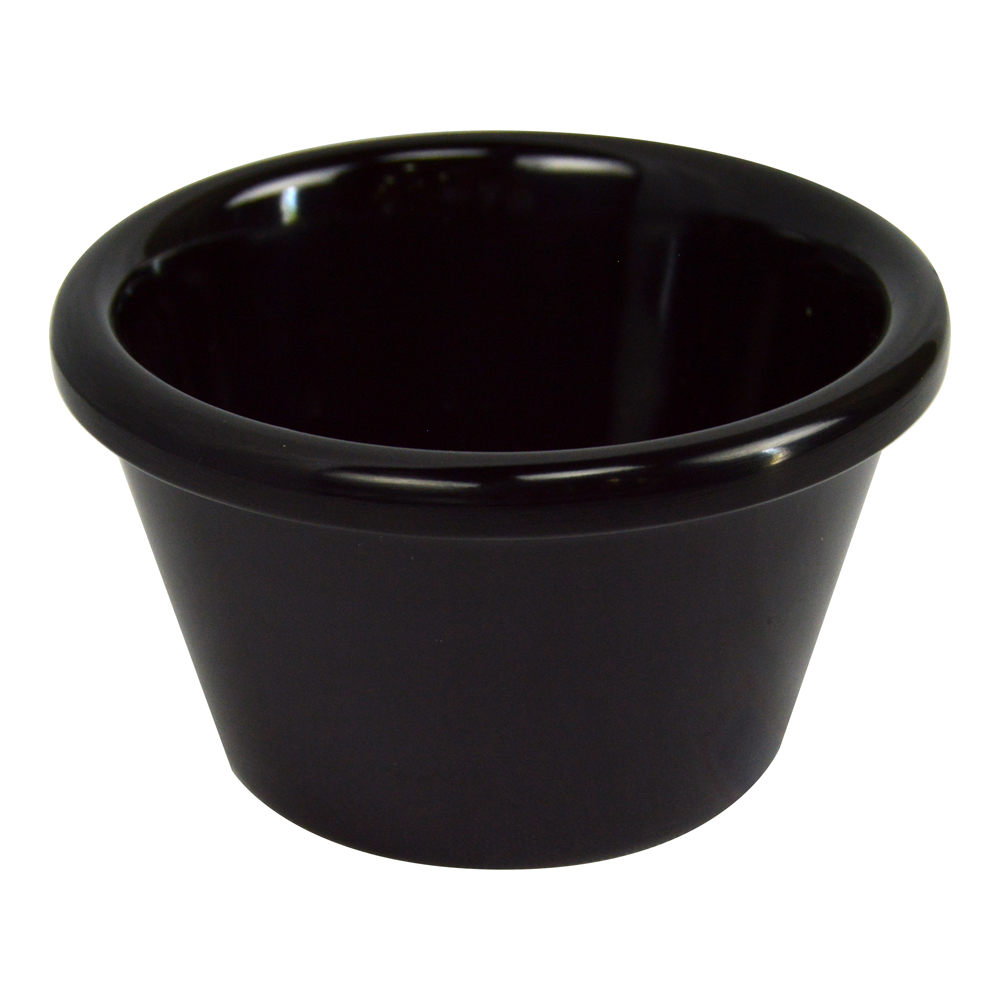4 OZ SMOOTH RAMEKIN BLACK (72)