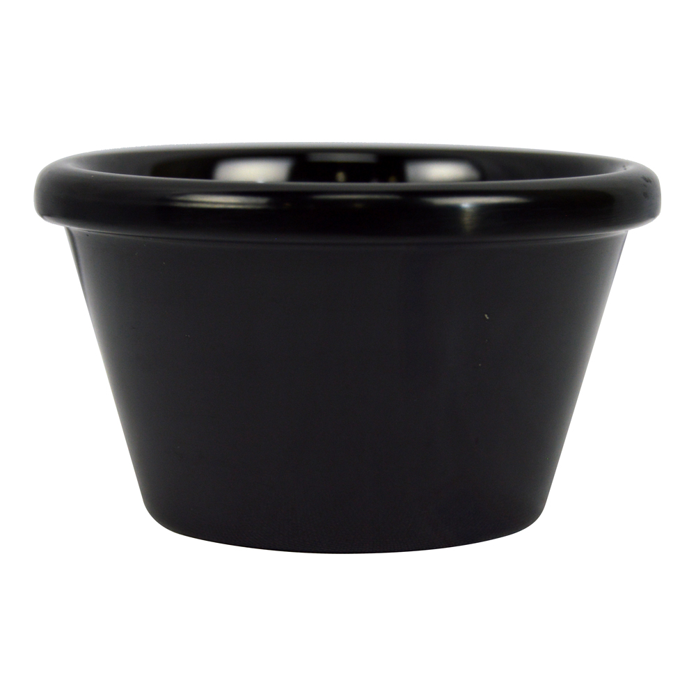 4 OZ SMOOTH RAMEKIN BLACK (72)