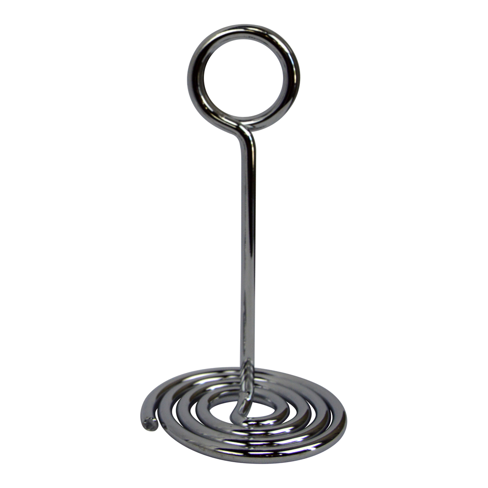 4" CHROME SWIRL BASE # STAND