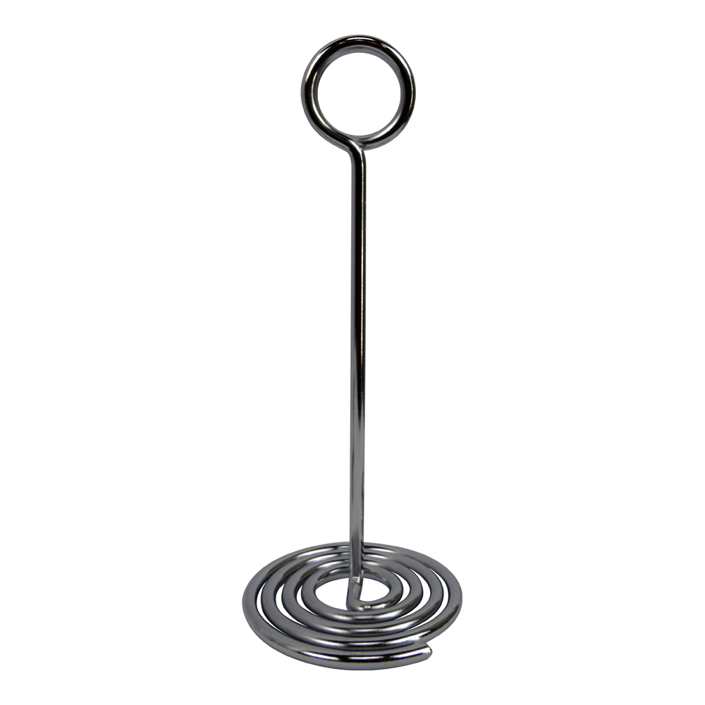 6" CHROME SWIRL BASE # STAND