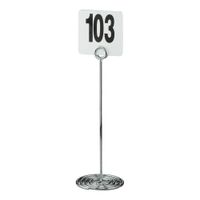 American Metalcraft NSC12 Swirl Base Number Stand, Metal -
12"