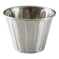 American Metalcraft RB25 Sauce Cup, Fluted, Stainless Steel
- 2 oz