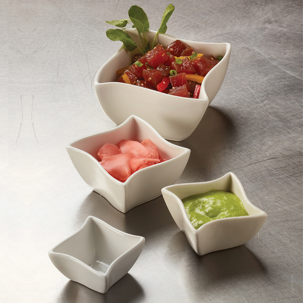 16 OZ SQUAVY SAUCE CUP WHITE