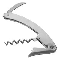 American Metalcraft WCS137 Deluxe Corkscrew, Stainless Steel
- 4-3/8" x 1" x 1/4"