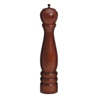 American Metalcraft WPM12 Pepper Mill, Mahogany, Wood - 12"