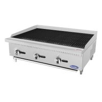 Atosa ATRC-36 Heavy-Duty Radiant Charbroiler, Natural Gas,
Stainless Steel - 36"