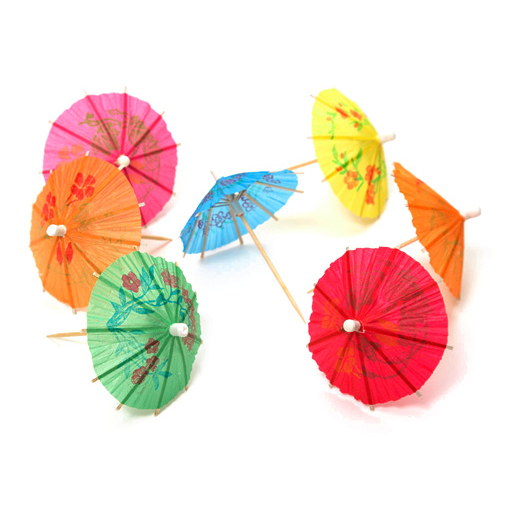 UMBRELLA PICK ASSTD (50)