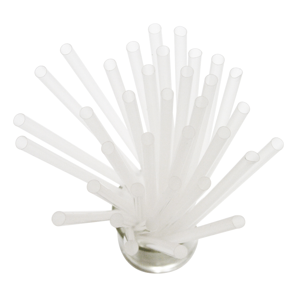 U/W 7.75" JUMBO CLR STRAW