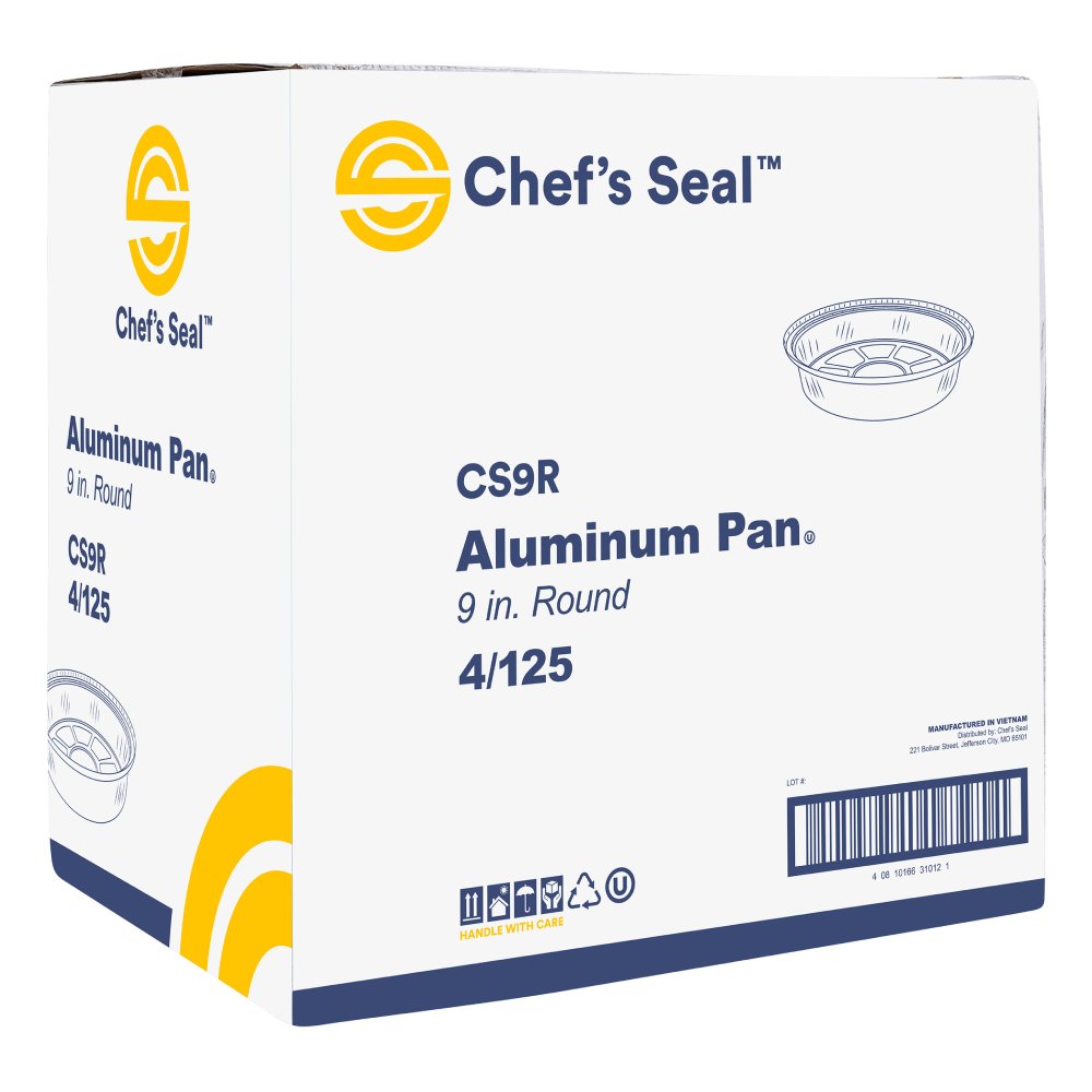 509BP ALUM PAN RND 9" BASE