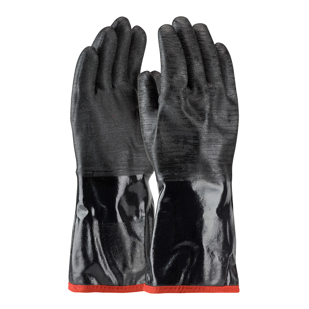 18" BLACK NEOPRENE GLOVES (12)