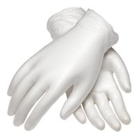 Ammex IVPF46100 GlovePlus Ambidextrous Industrial Grade
Disposable Vinyl Glove, 5 Mil, White, Powder-Free - Large
