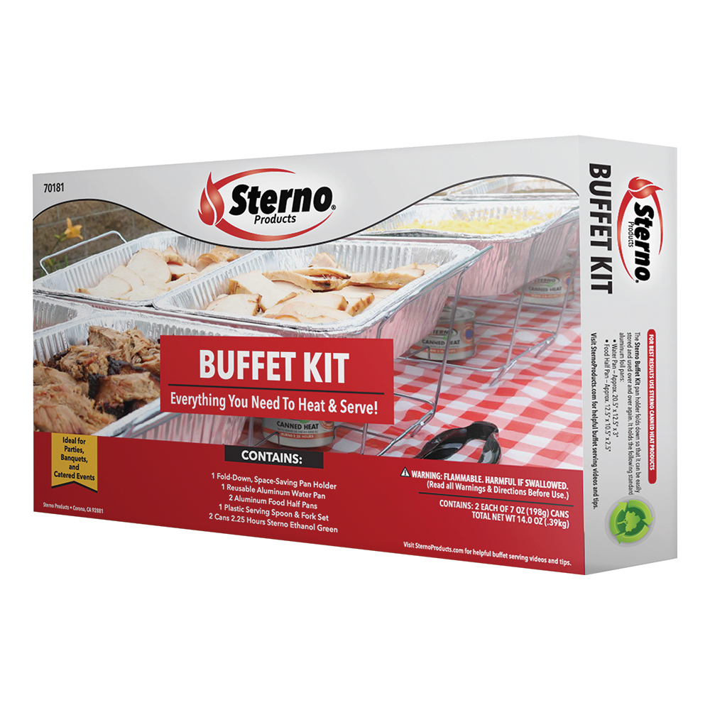 ALUM DISP CHAFER KIT(4)