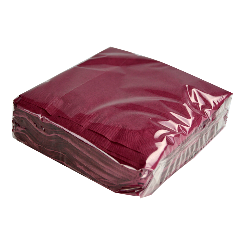 NC01061      BEV NAP 2PLY BURG