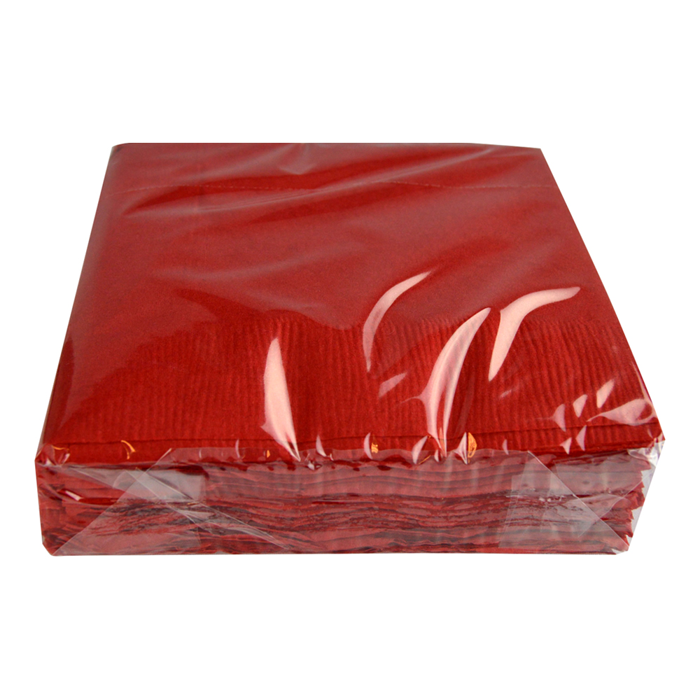 NC01022      BEV NAP 2PLY RED