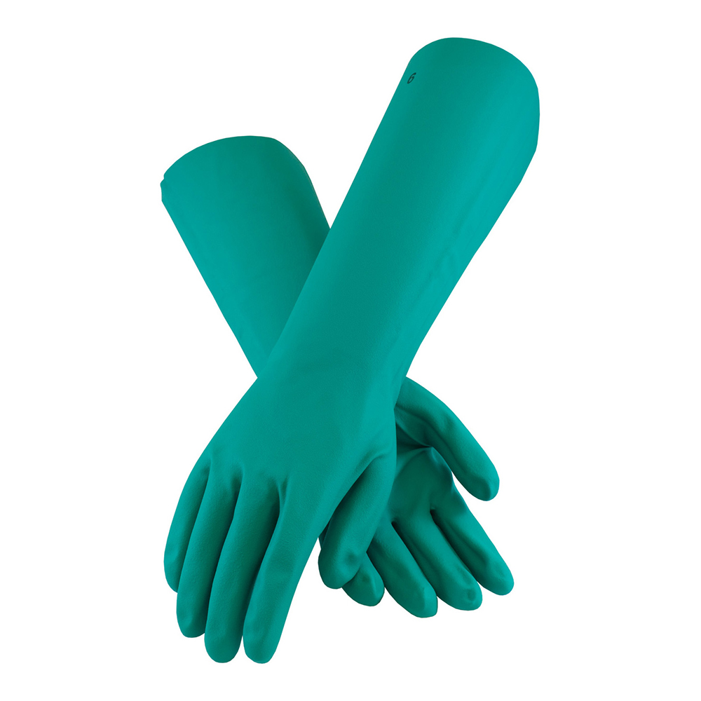 18" UNLINED GLOVE MED GREEN PR