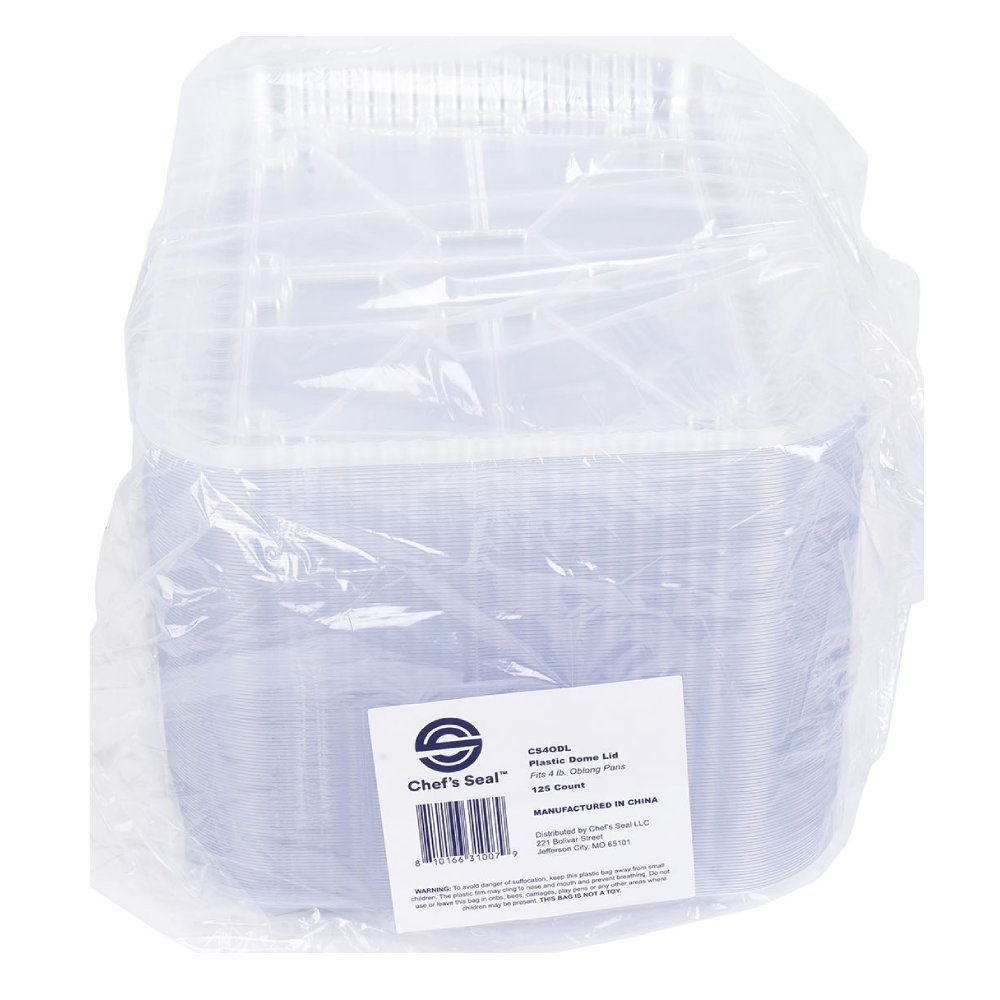 CS4ODL ALUM PAN OBL 4# DOM LID