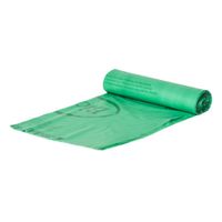 BioBag 23G2842 Compost Liner, 0.88 Mil, Green - 23 gal; 28"
x 42"