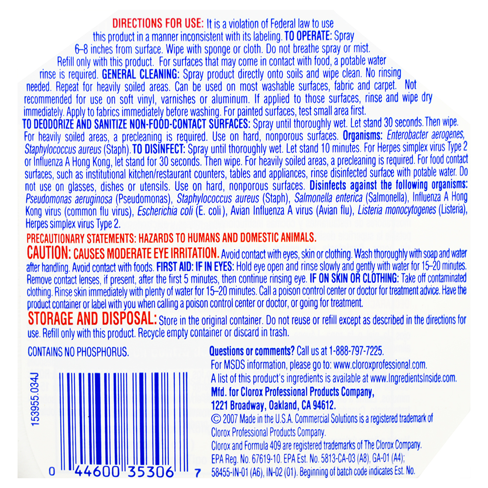 32oz 409 CLEANER SPRAY