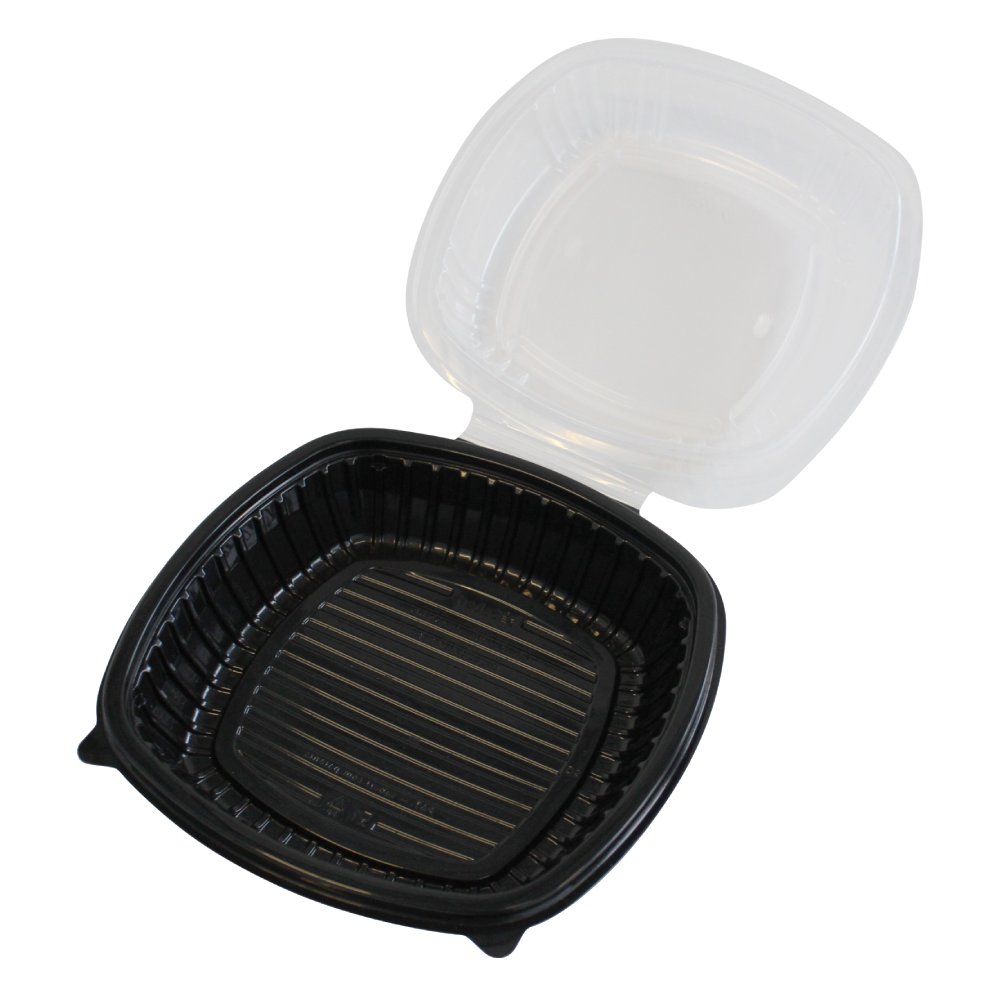 PP CLAM 9" 1C BLK/CLR