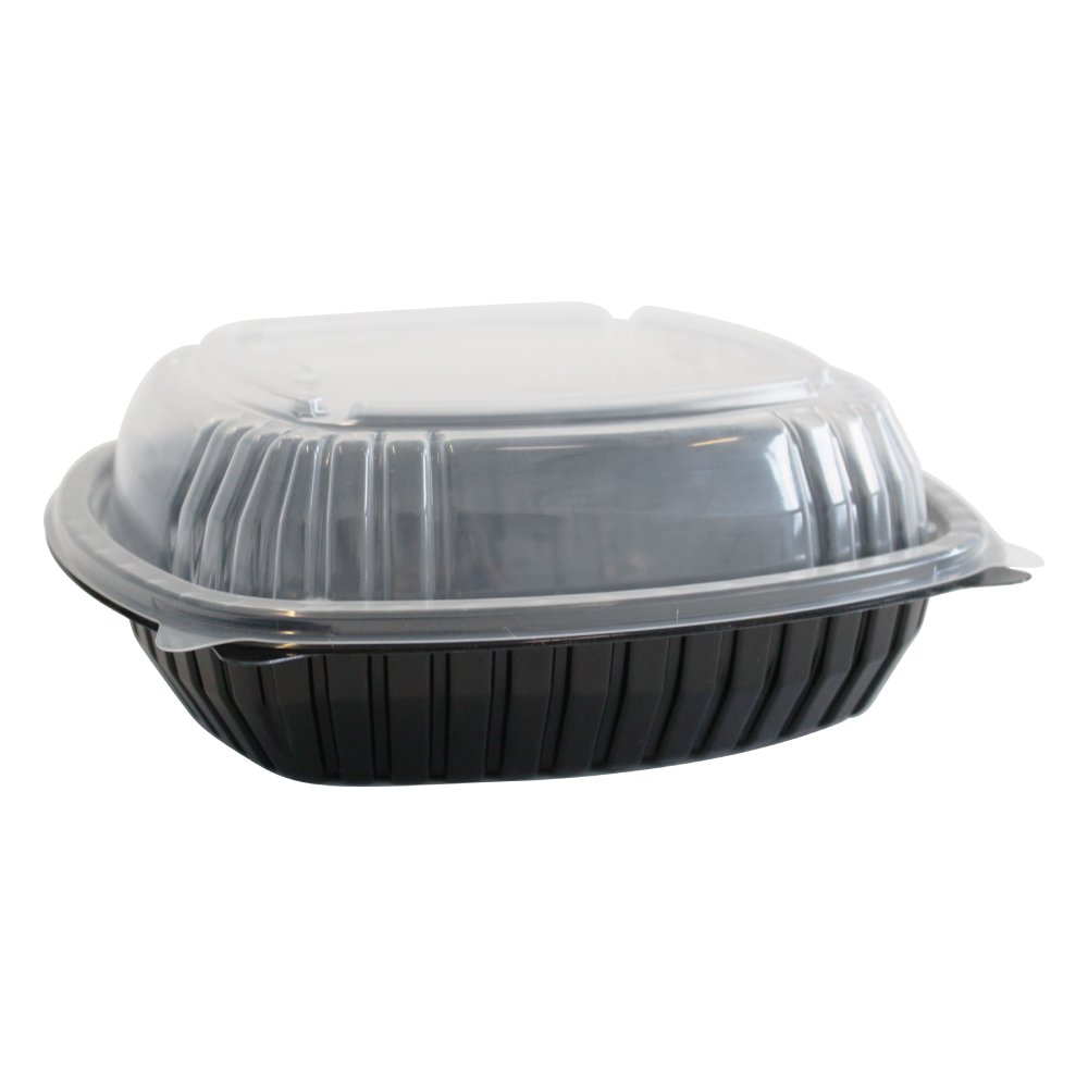 PP CLAM 9" 1C BLK/CLR